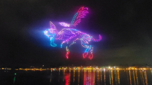 Disney’s New Drone Show Lights Up The Night Sky