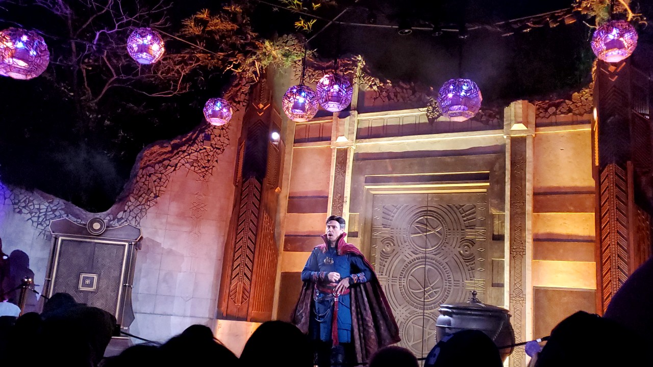 Doctor Strange: Mysteries of the Mystic Arts at Disney California Adventure. (Theme Park Decoder)